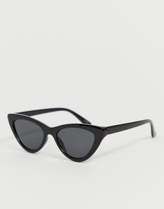 Черные узкие очки "кошачий глаз" ALDO-Черный
