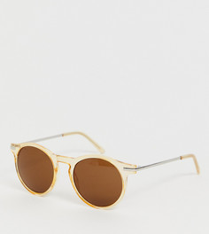 Желтые прозрачные солнцезащитные очки Monki-Желтый