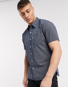 Рубашка с короткими рукавами Levis sunset-Синий