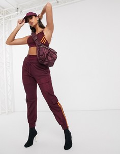 Бордовые джоггеры карго adidas x IVY PARK-Красный