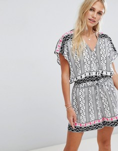 Ромпер с вышивкой Seafolly-Мульти