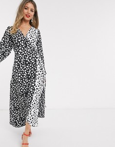 Платье мидакси в горошек Style Cheat-Мульти