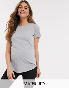 Серая футболка New Look Maternity-Серый