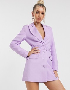 Платье-пиджак мини Significant Other-Фиолетовый