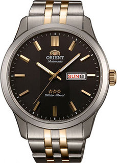 Японские наручные мужские часы Orient RA-AB0011B19B. Коллекция Three Star