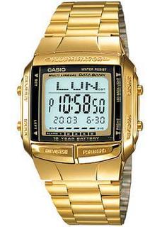 Японские наручные мужские часы Casio DB-360GN-9A. Коллекция Digital