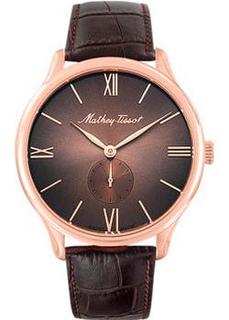 Швейцарские наручные мужские часы Mathey-Tissot H1886QPM. Коллекция Edmond