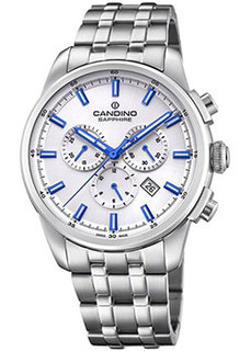 Швейцарские наручные мужские часы Candino C4698.2. Коллекция Chronograph
