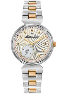 Швейцарские наручные женские часы Mathey-Tissot D1089BDI. Коллекция Fiore