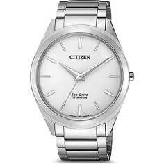 Японские наручные мужские часы Citizen BJ6520-82A. Коллекция Titanium