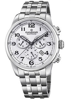 Швейцарские наручные мужские часы Candino C4698.1. Коллекция Chronograph