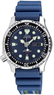 Японские наручные мужские часы Citizen NY0040-17LE. Коллекция Automatic