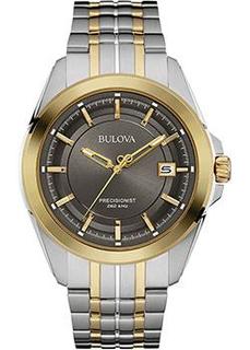 Японские наручные мужские часы Bulova 98B273. Коллекция Precisionist