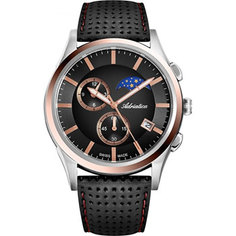 Швейцарские наручные мужские часы Adriatica 8282.R214CH. Коллекция Passion
