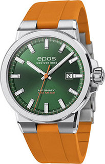 Швейцарские наручные мужские часы Epos 3442.132.20.13.52. Коллекция Sportive