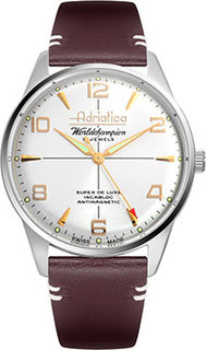 Швейцарские наручные мужские часы Adriatica 1964.5253MLE. Коллекция Automatic