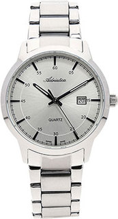 Швейцарские наручные мужские часы Adriatica 8302.5113Q. Коллекция Bracelet