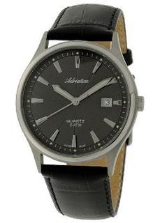 Швейцарские наручные мужские часы Adriatica 1171.4216Q. Коллекция Titanium