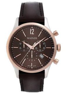 Швейцарские наручные мужские часы Wainer WA.12428F. Коллекция Wall Street