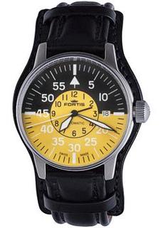 Швейцарские наручные мужские часы Fortis 595.11.14L.01. Коллекция Aviatis
