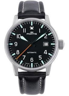 Швейцарские наручные мужские часы Fortis 595.11.41L. Коллекция Aviatis