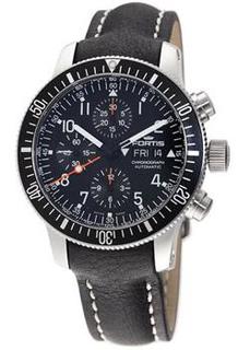 Швейцарские наручные мужские часы Fortis 638.10.11L.01. Коллекция Cosmonautis