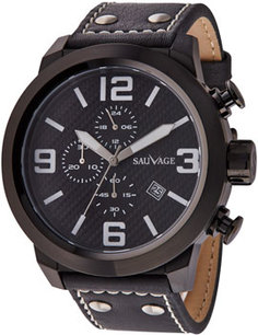 Швейцарские наручные мужские часы Sauvage SV69132B. Коллекция Energy
