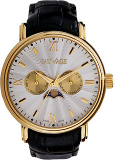 Швейцарские наручные мужские часы Sauvage SV89314G. Коллекция Etalon