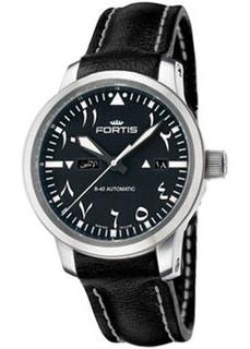 Швейцарские наручные мужские часы Fortis 786.10.61L.01. Коллекция Aviatis