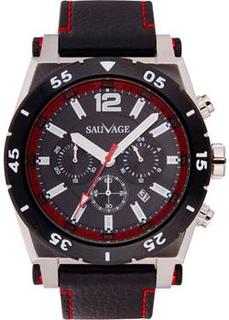 Швейцарские наручные мужские часы Sauvage SV44765SB. Коллекция Strong Selection