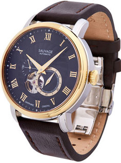 Швейцарские наручные мужские часы Sauvage SV65854SRG. Коллекция Automatic