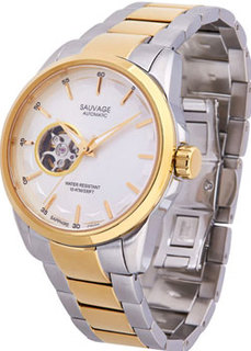 Швейцарские наручные мужские часы Sauvage SV66542SG. Коллекция Automatic