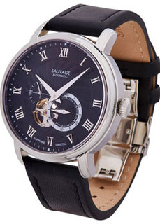 Швейцарские наручные мужские часы Sauvage SV65854S. Коллекция Automatic