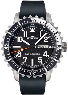 Швейцарские наручные мужские часы Fortis 670.17.41K. Коллекция B 42 Marinemaster