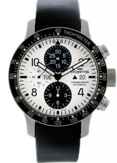Швейцарские наручные мужские часы Fortis 665.10.12K. Коллекция B42 Stratoliner Chronograph