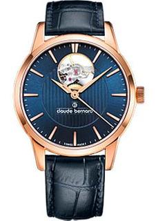 Швейцарские наручные мужские часы Claude Bernard 85018-37RBUIR. Коллекция Classic Automatic
