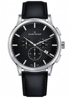 Швейцарские наручные мужские часы Claude Bernard 10237-3NIN. Коллекция Classic Gents