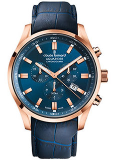 Швейцарские наручные мужские часы Claude Bernard 10222-37RCBUIR1. Коллекция Aquarider