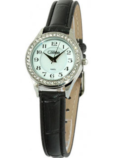 Российские наручные женские часы Slava 6241491-2035. Коллекция Инстинкт Слава