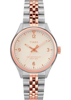 женские часы Timex TW2T49200VN. Коллекция The Waterbury Traditional