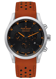 Швейцарские наручные мужские часы Claude Bernard 10222-3CNINOO. Коллекция Aquarider