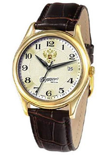 Российские наручные мужские часы Slava 1499930-300-8215. Коллекция Премьер Слава