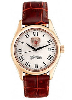 Российские наручные мужские часы Slava 1493931-300-8215. Коллекция Премьер Слава