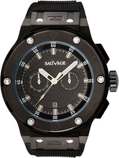 Швейцарские наручные мужские часы Sauvage SV69122B. Коллекция Drive