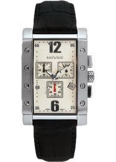 Швейцарские наручные мужские часы Sauvage SV36201SBK. Коллекция Drive