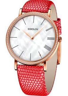 fashion наручные женские часы Sokolov 210.01.00.001.02.04.2. Коллекция Harmony