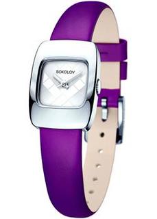 fashion наручные женские часы Sokolov 124.30.00.000.04.06.2. Коллекция Why Not