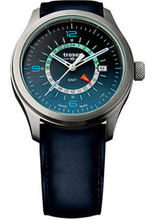 Швейцарские наручные мужские часы Traser TR.107035. Коллекция Aurora GMT
