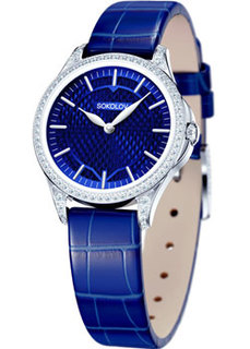 fashion наручные женские часы Sokolov 137.30.00.001.07.04.2. Коллекция Flirt