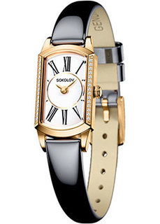 fashion наручные женские часы Sokolov 222.02.00.001.01.05.3. Коллекция Magic